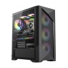 Dark Ghost 8047 Fixed RGB ATX Mid Tower Gaming Casing