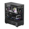 Dark Ghost X6 Fish Tank With Screen Fixed RGB ATX Mid Tower Desktop Gaming Casing