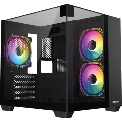 Aptech Infinity CS275 Desktop Gaming Case – Modern Design with Optimized Airflow
