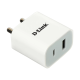 D-LINK 20W Adapter with Dual Port Output (1C + 1A) – Fast and Efficient Charging