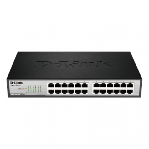 D-Link 24-Port 10/100/1000 Unmanaged Switch – Fast and Reliable Network Solution