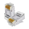 D-Link Cat5e RJ45 Connector Transparent