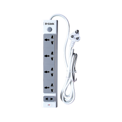 D-Link Power Strip with 5 Sockets – Safe and Convenient Power Management