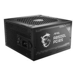 MSI MAG A850GL PCIe 5.0 850W 80 Plus Gold Fully Modular Power Supply