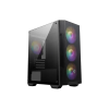 MSI MAG FORGE M100A Micro-ATX Tower Gaming Case – Compact Design with Optimized Airflow