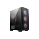 MSI MAG FORGE M100A Micro-ATX Tower Gaming Case – Compact Design with Optimized Airflow