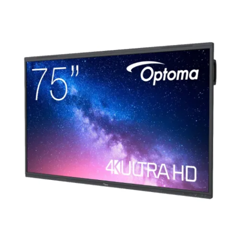 Optoma 5753RK 75 Inche 4K UHD Premium Interactive Flat Panel Display – Advanced Collaboration & Presentation