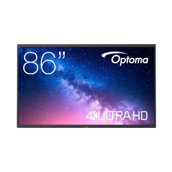 Optoma 5863RK 86″ 4K UHD Premium Interactive Flat Panel Display – Ultimate Collaboration Screen
