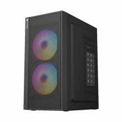Xtreme M111 RGB Gaming Casing – Mid Tower with 2 RGB Fans
