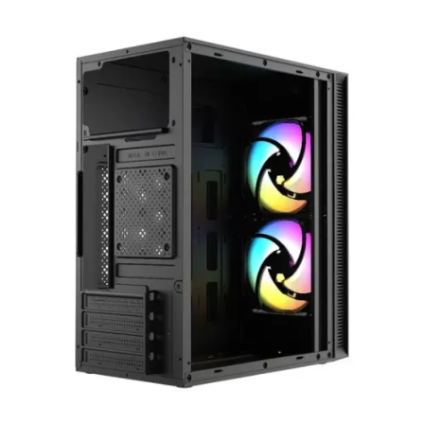 Xtreme M111 RGB Gaming Casing – Mid Tower with 2 RGB Fans