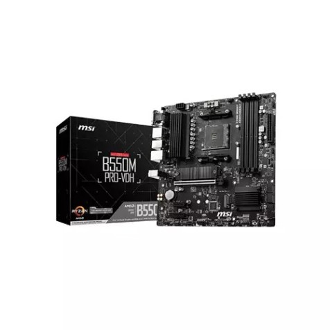 MSI B550M Pro-VDH AMD AM4 DDR4 Micro-ATX Motherboard